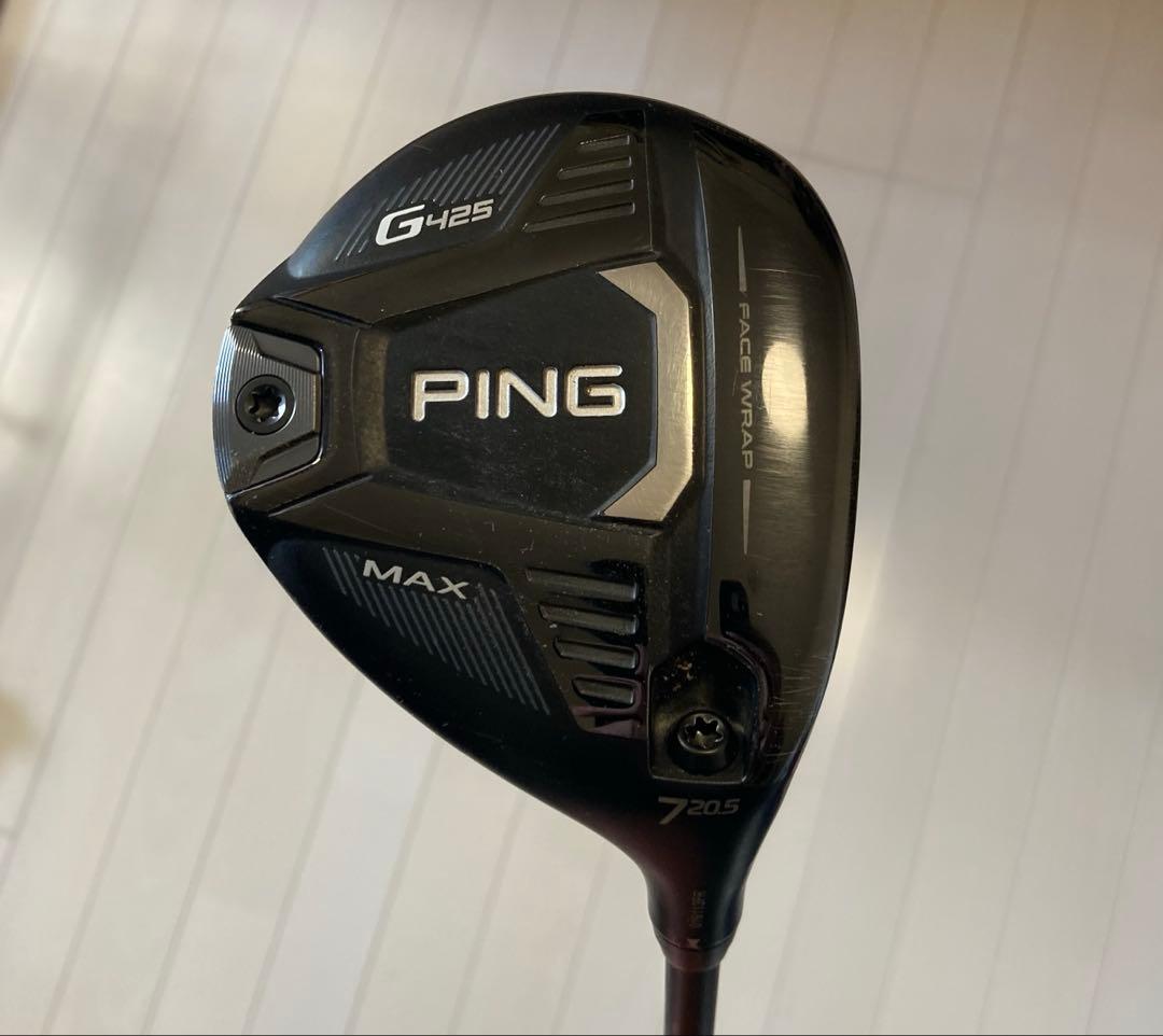 PING G425 MAX フェアウェイウッド 7W 純正シャフト