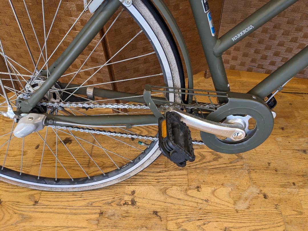 U068 自転車　ブリヂストン　グリーンレーベル　LEDオート