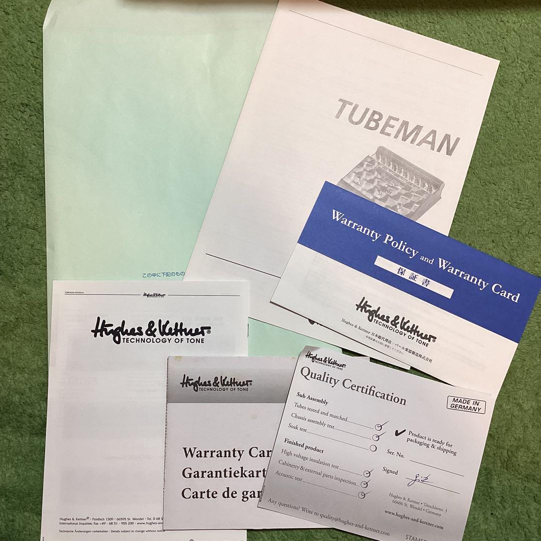 ギター Hughes & Kettner TUBEMAN MK II / HUK-TM2