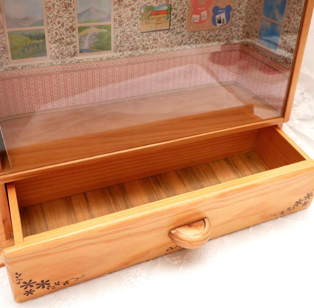 【希少】シルバニア⭐️インテリア木製ハウス エポック社 ドールハウス⭐️（美品）