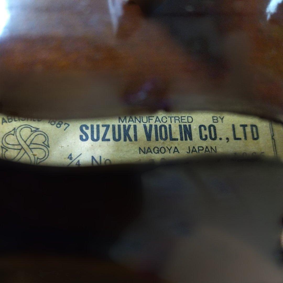 ♥特価♥スズキバイオリン4/4♥品番103♥弓、ケ―ス、松脂付き