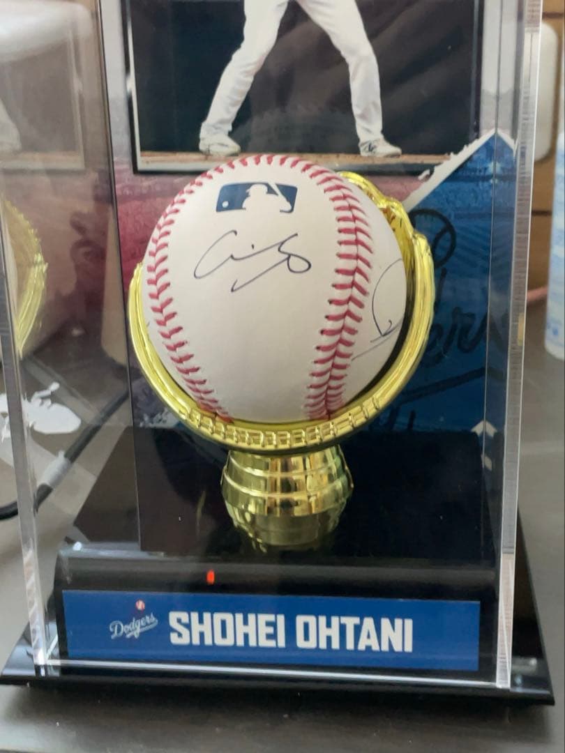 大谷翔平、山本由伸、佐々木朗希 直筆トリプルサインボール