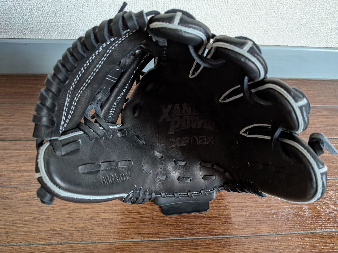 ザナックス 軟式グローブ ブラックオールラウンド用