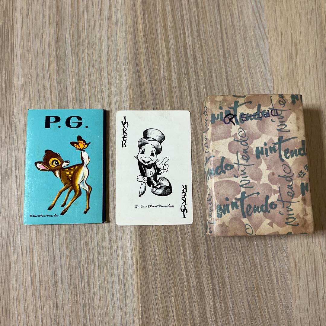 未使用　ニンテンドー「ドナルドダック」トランプ　レトロ