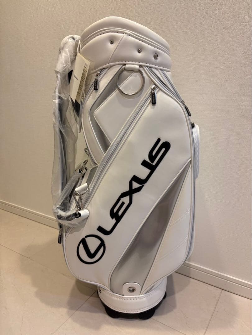 大場様限定【値下げ/ 新品•未使用】LEXUS ゴルフバッグ ホワイト