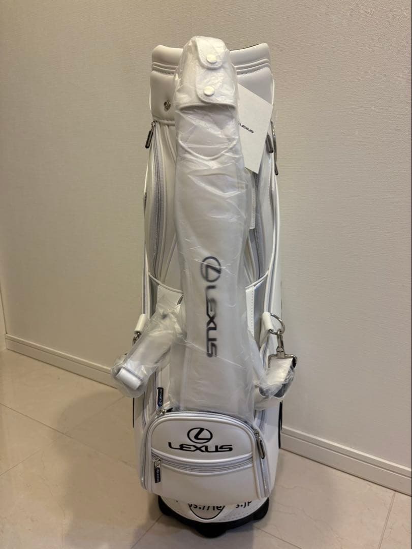 大場様限定【値下げ/ 新品•未使用】LEXUS ゴルフバッグ ホワイト