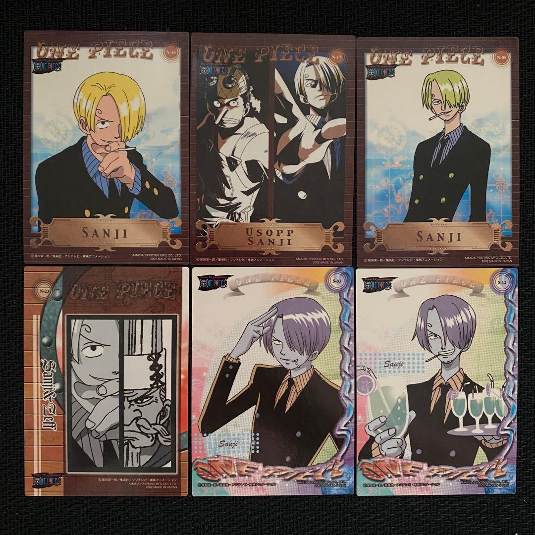 ONE PIECE エッチングカード カードダス マスターズ サンジ　希少