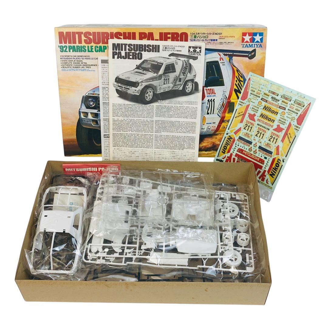 絶版 タミヤ 1/24 三菱 パジェロ 1992年 パリ・ルカップ優勝車