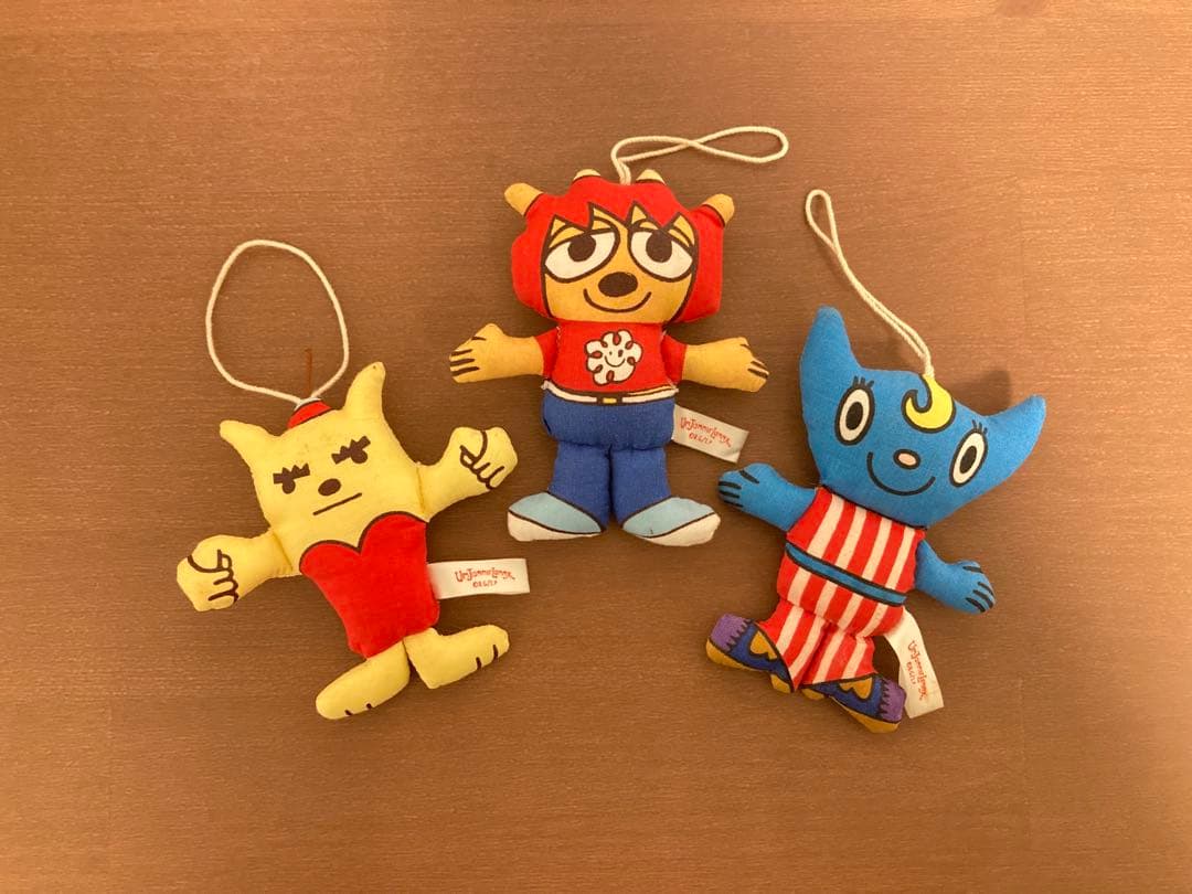 ウンジャマラミ　コットンマスコット ぬいぐるみ　3体セット