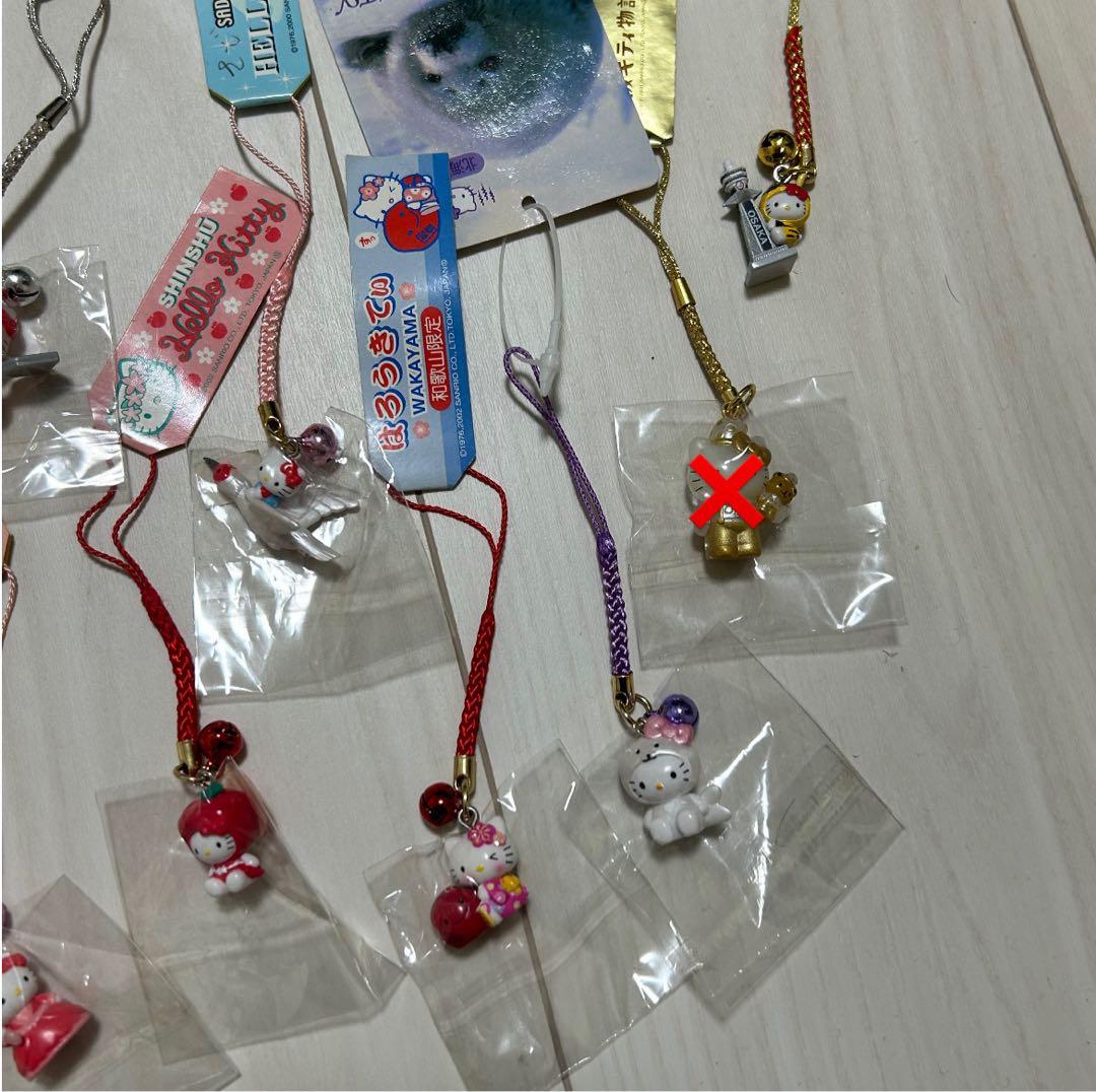 ［⭐︎激レア⭐︎］ご当地キティ 根付キーホルダー 当時物 バラ売り可