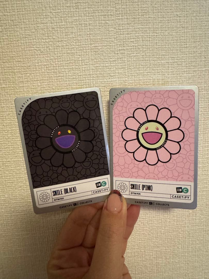 CASETiFY 村上隆 スマホフィギュア　黒　おまけ付き