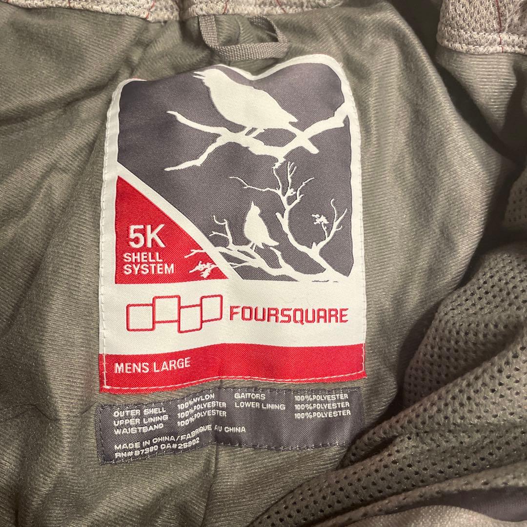 スノーボードウェアセットL foursquare