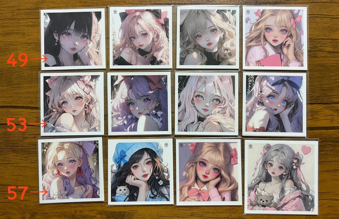 人物ステッカー　にゃあちゃんの文具屋さん　①