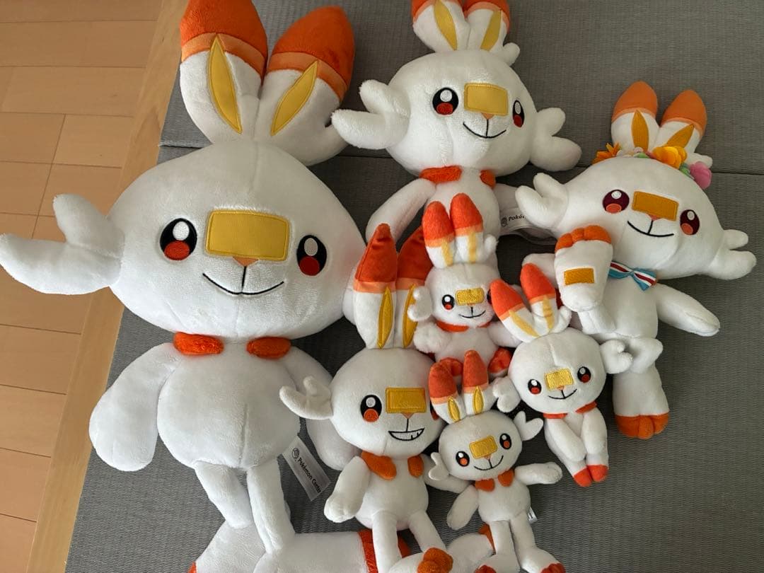 ポケモンセンター　ヒバニー　ぬいぐるみ　ポケモン　ポケットモンスター