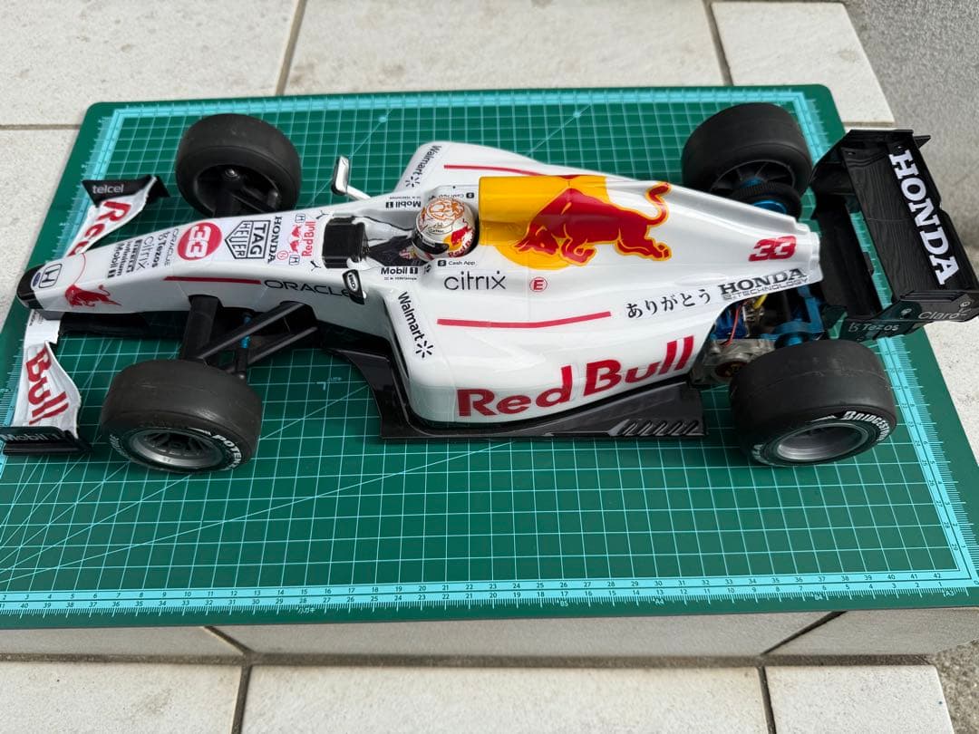 タミヤf104ボディ　シャーシ