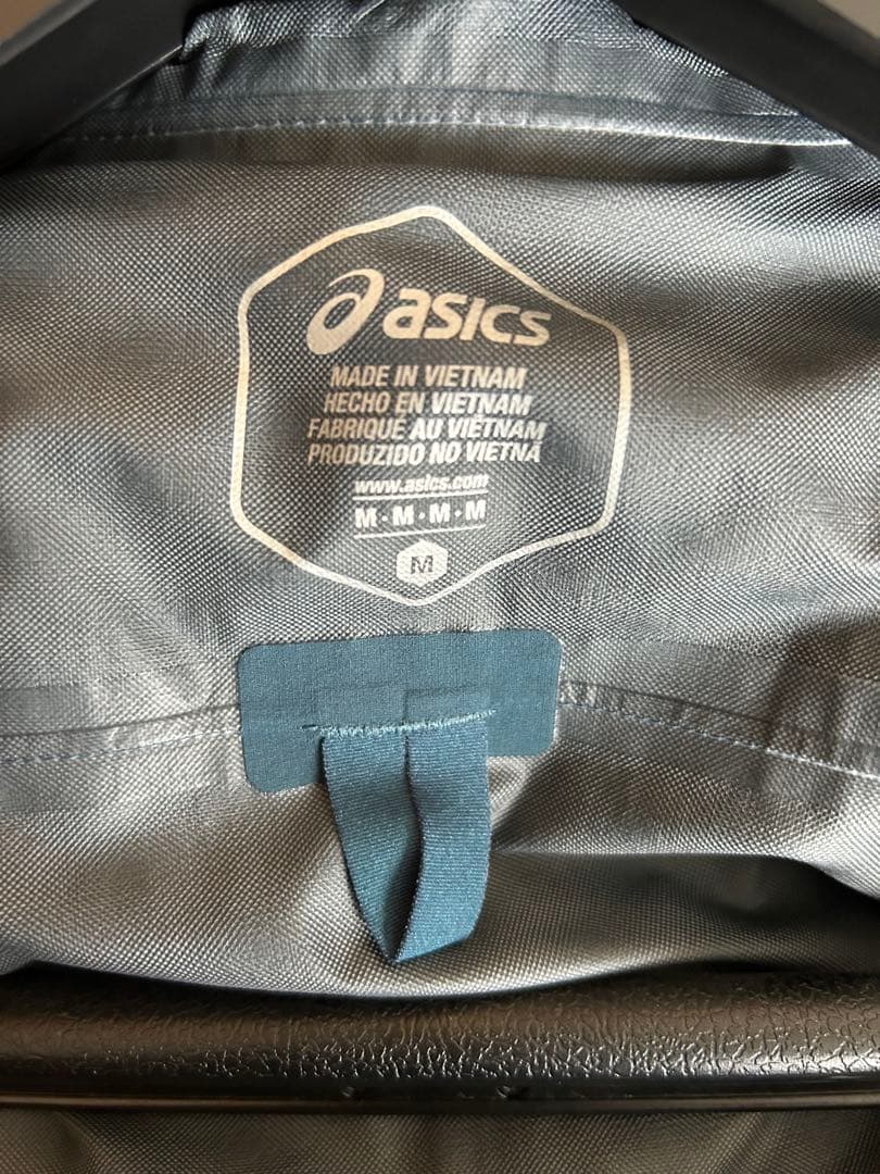 アシックス FUJITRAIL防水透湿ジャケット メンズ Mサイズ