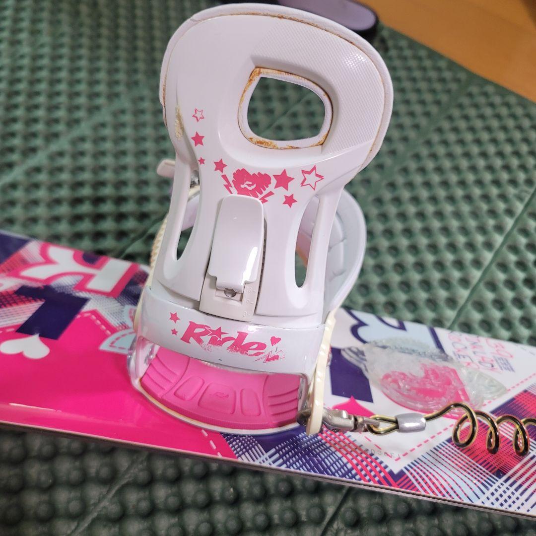 Kissmark 　レディース スノーボード 2点セット 138cm リーシュ付