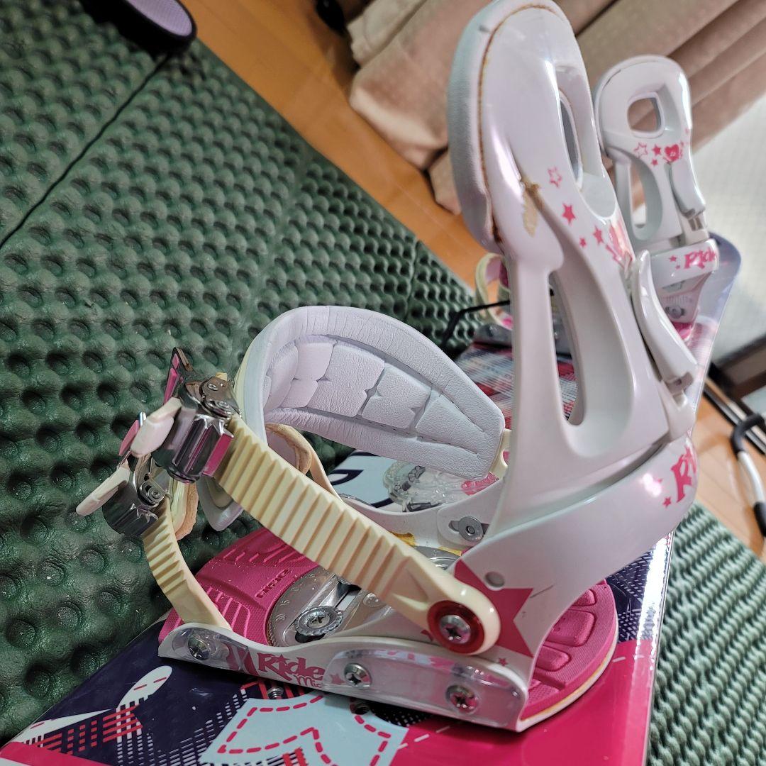 Kissmark 　レディース スノーボード 2点セット 138cm リーシュ付