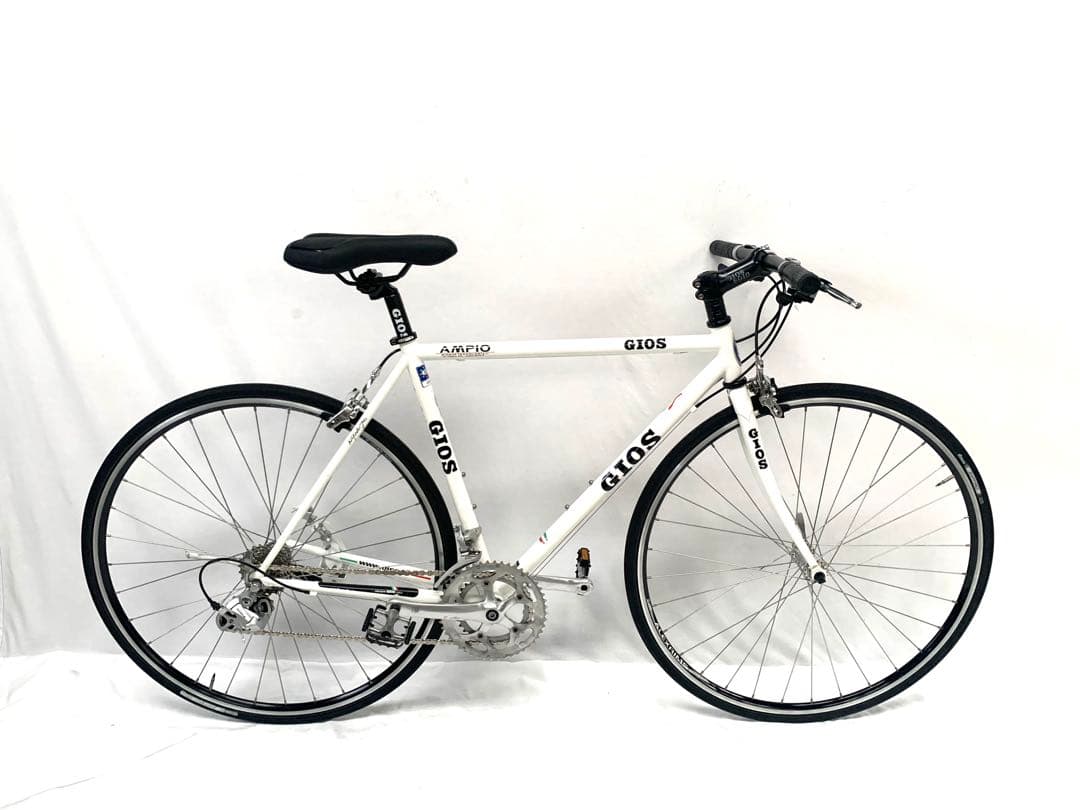 【即乘】送料無料 GIOSクロスバイク AMPIO SHIMANO2X9S18速