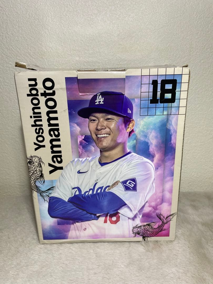 山本由伸 ボブルヘッド人形　ドジャーススタジアム限定配布 フィギュア