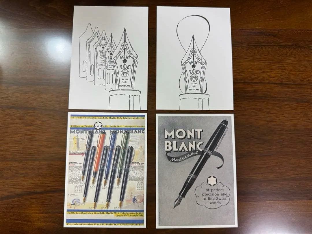 モンブラン 万年筆 146 マイスターシュテュック100周年記念 ペン先F