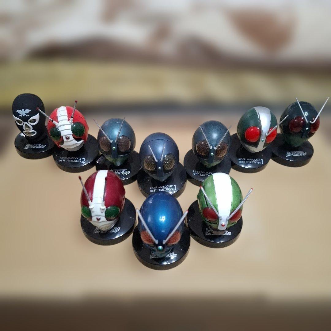 仮面ライダー マスクコレクションフィギュア 10体セット