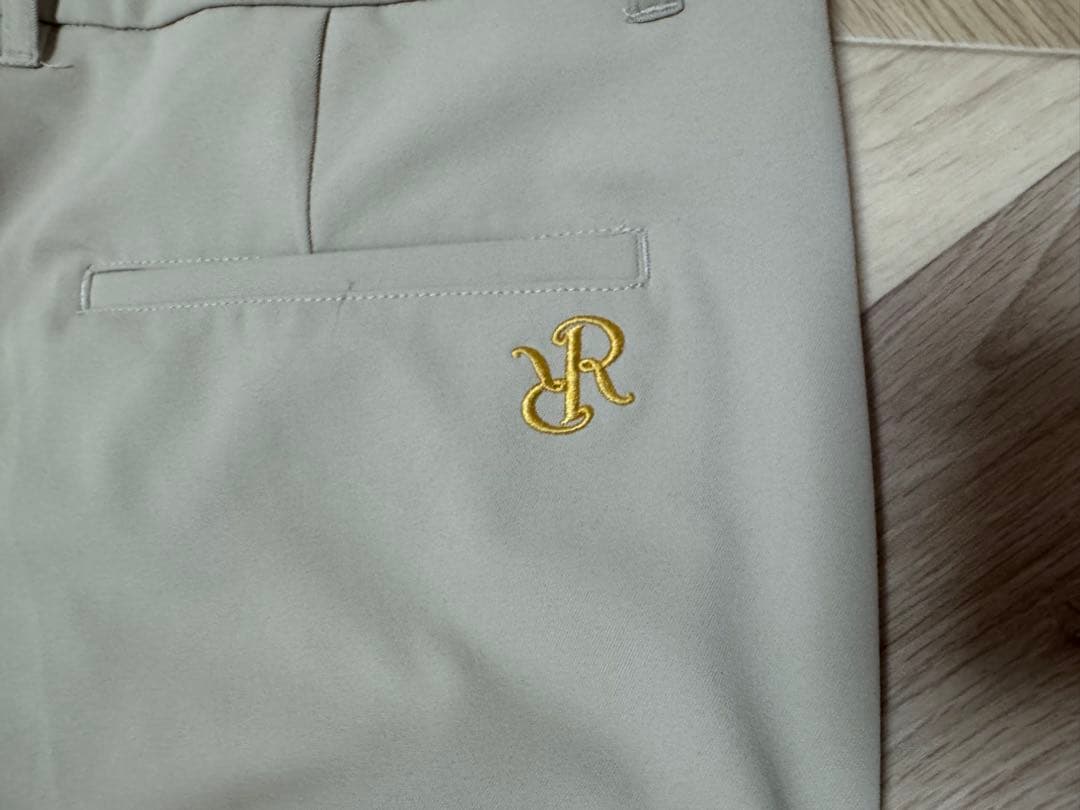 Resurrection ベージュ ゴルフパンツ　レザレクション