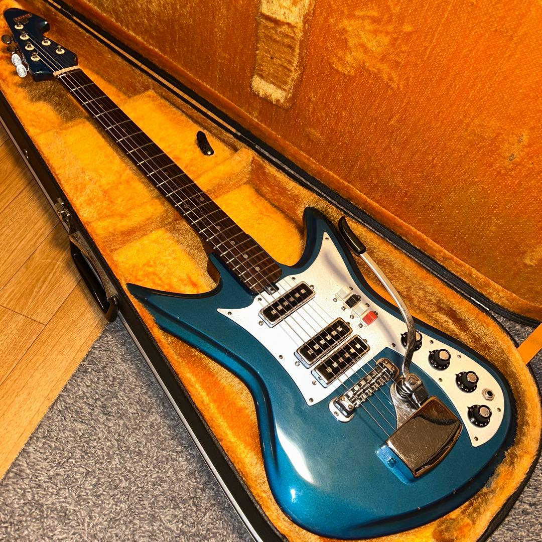 Teisco 60's Model K-3L -Blue- ビザールギター