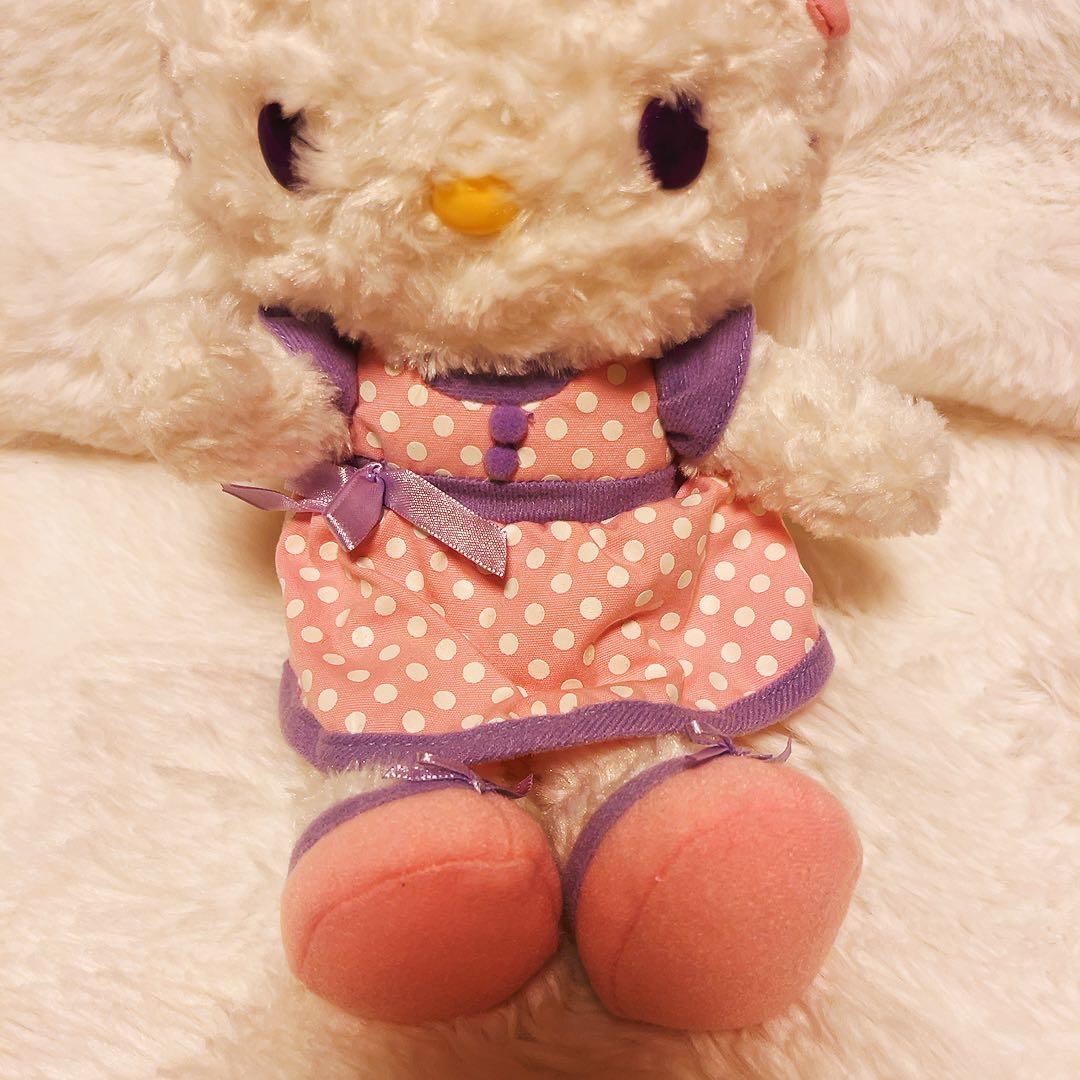 希少レア　ハローキティ　ぬいぐるみ　ドット　海外限定　2007年製　サンリオ
