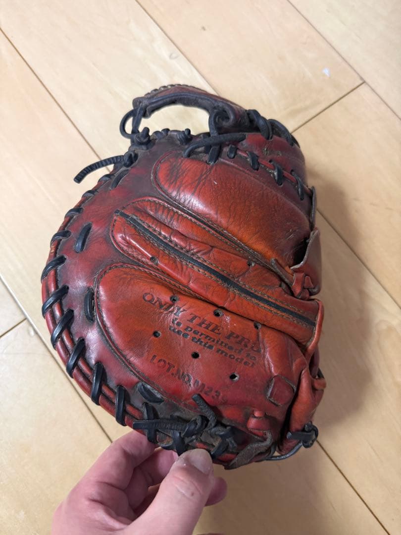 ハタケヤマ　オーダー購入　硬式野球キャッチャーミット