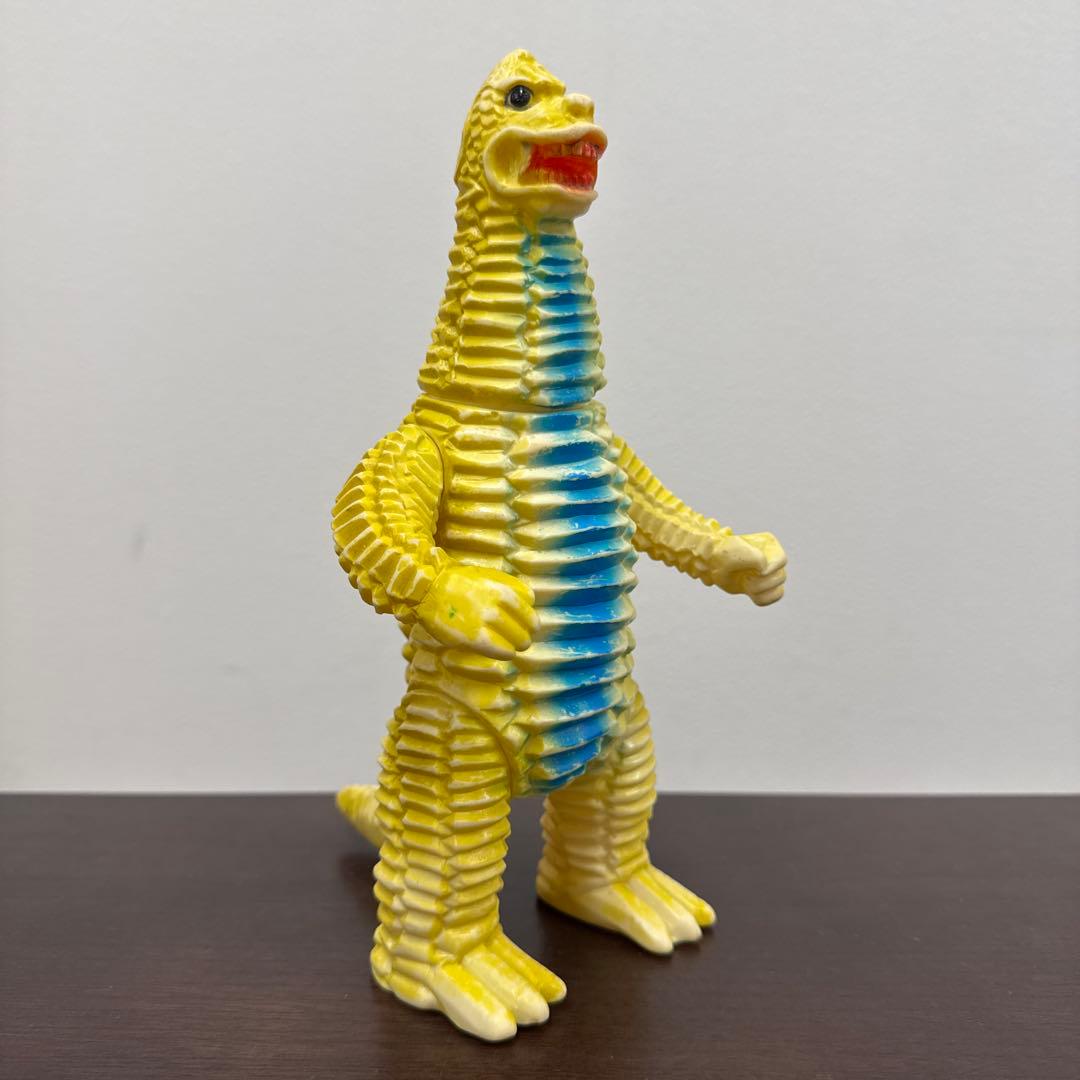 当時物　マルサン　怪獣　レッドキング　ソフビ