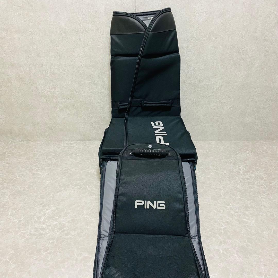 PING ピン ゴルフ用　キャリーケース　キャリーバッグ キャスター付　廃盤品