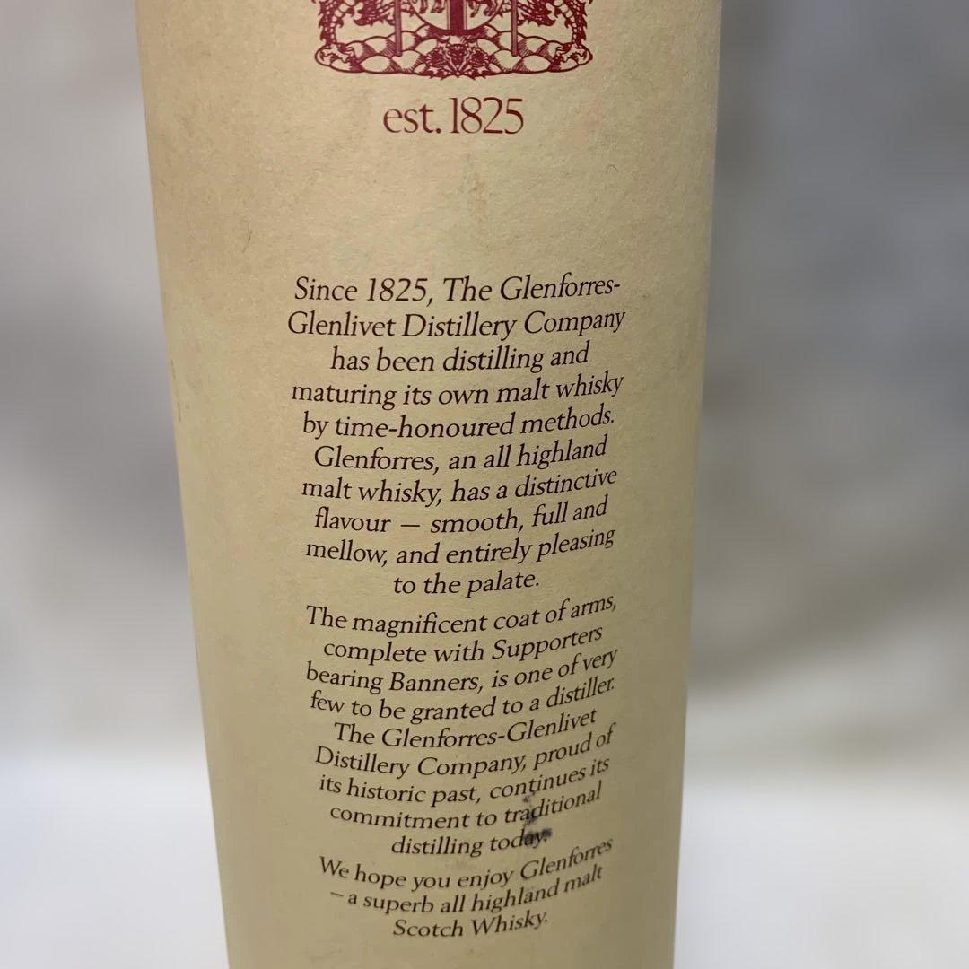 Glenforres グレンフォレス12年ウイスキー 750ml