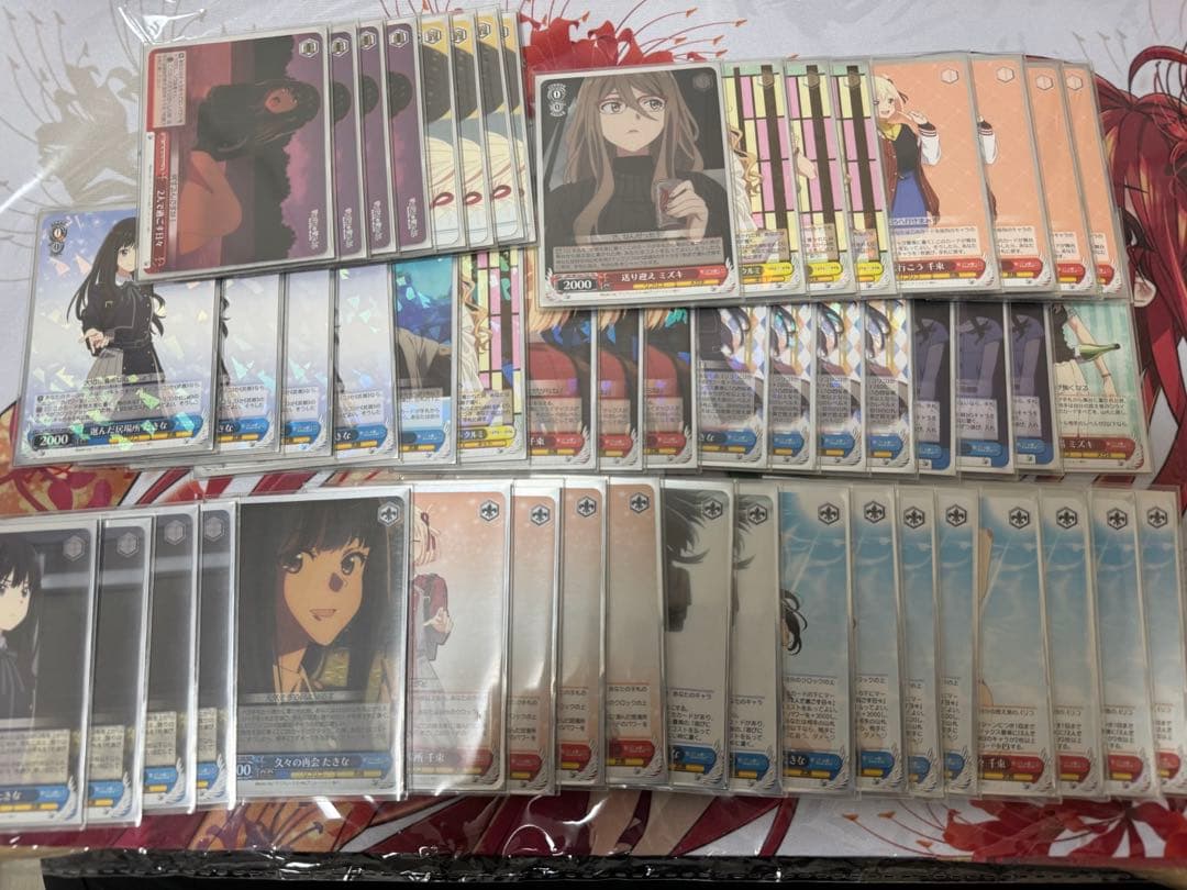 ヴァイスシュヴァルツ リコリス 4コンセット デッキ