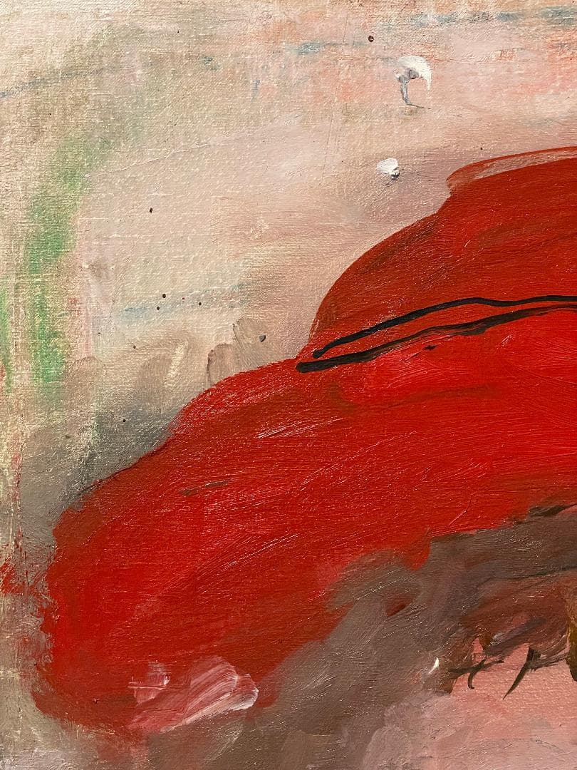 「真作」織田広喜「少女」人物画　油彩画　額装　サイン有り　F6号