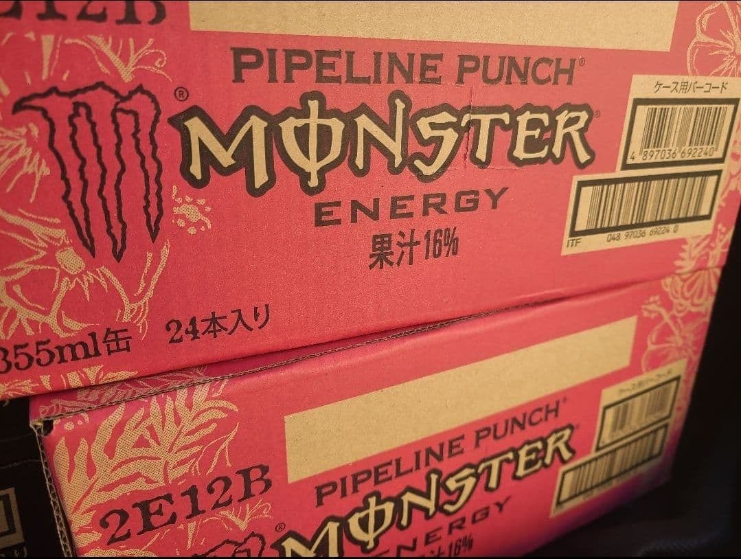 モンスターエナジー パイプラインパンチ 355ml 24本入 2ケース