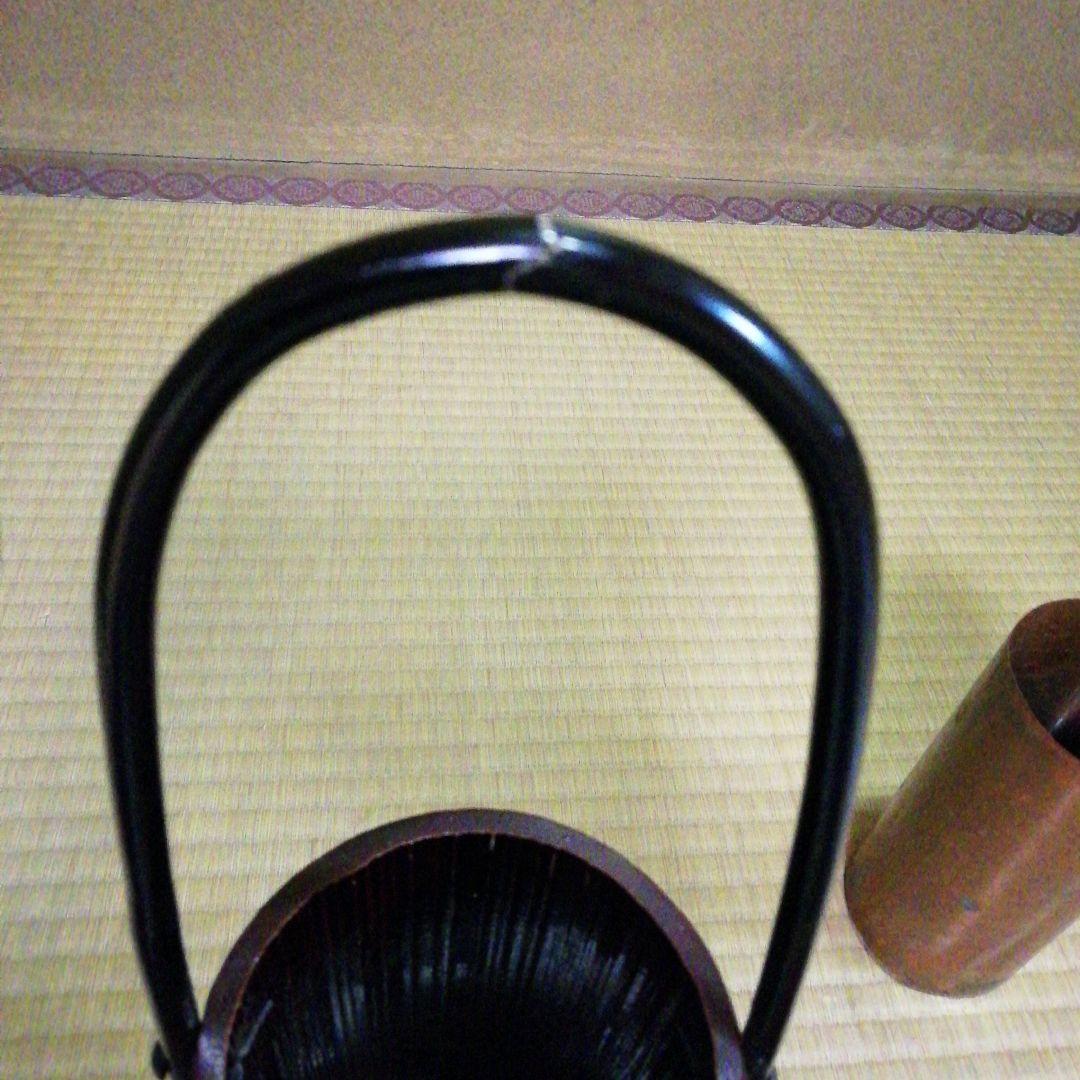 9代宗哲作　手付通い筒