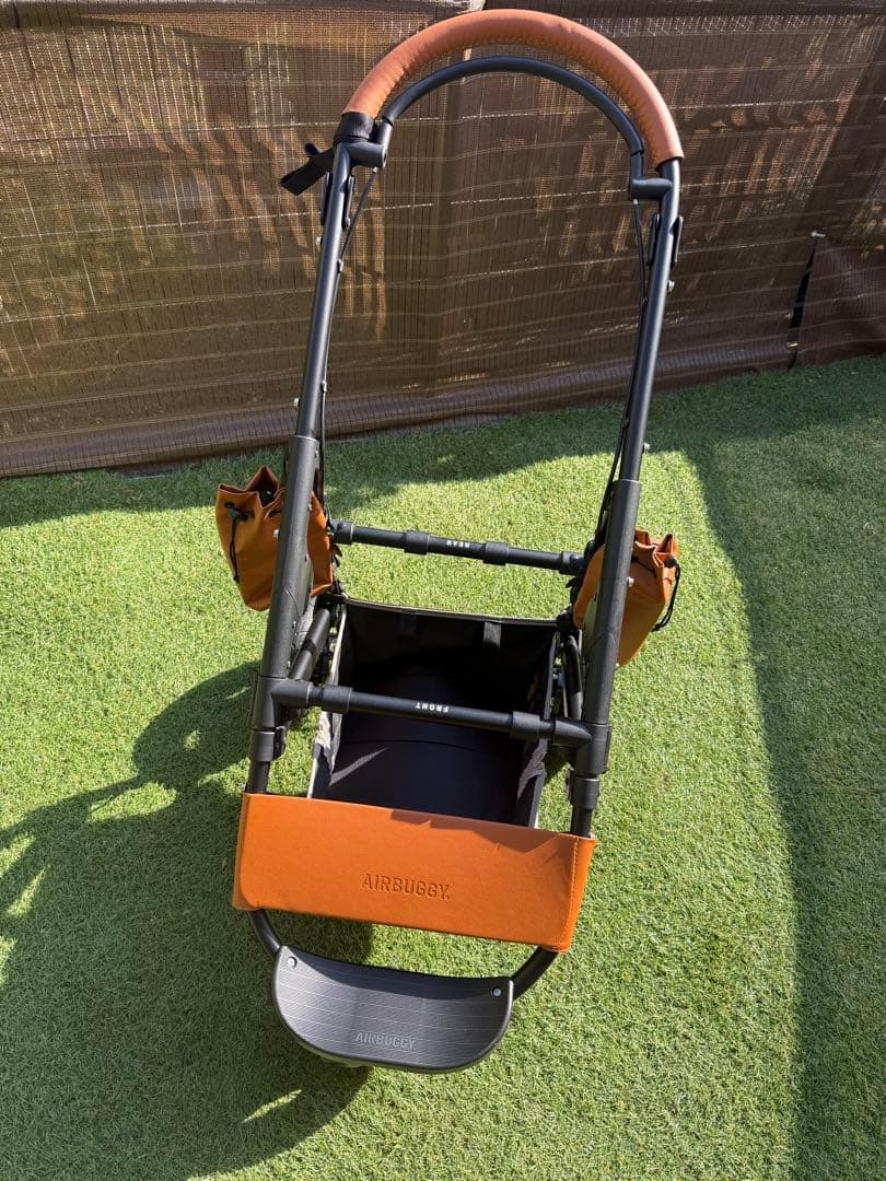 AIRBUGGY DOME3 ラージサイズ　イエロー/グレー