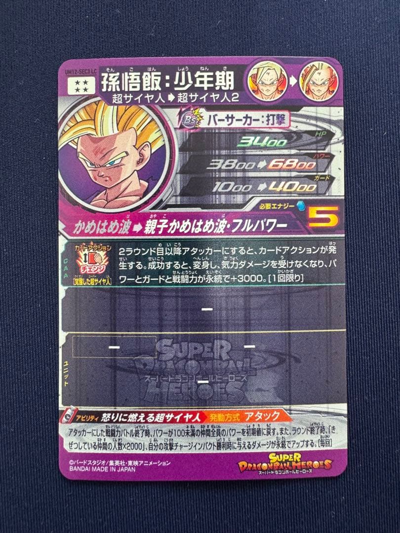 UM12-SEC3 LC 孫悟飯 少年期