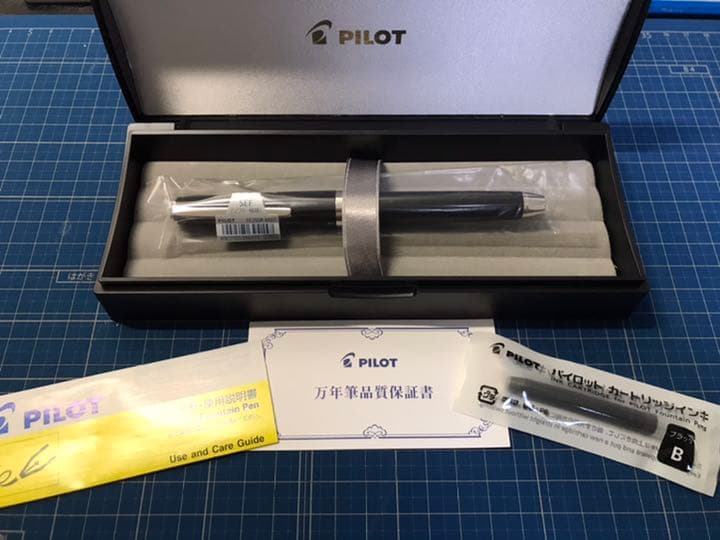 パイロット 万年筆 エラボー ブラック 極細字 FE-25SR-BSEF