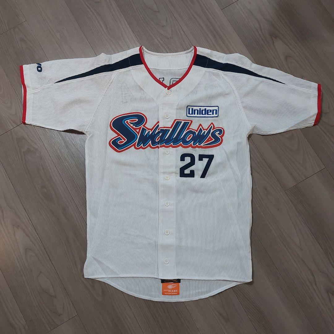 ヤクルトスワローズ　古田敦也　レプリカユニフォーム(上のみ)