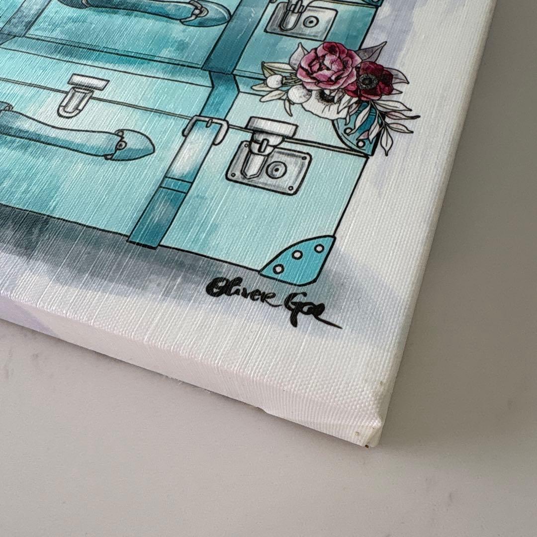 【新品】入手困難　オリバーガル　絵画　ティファニー