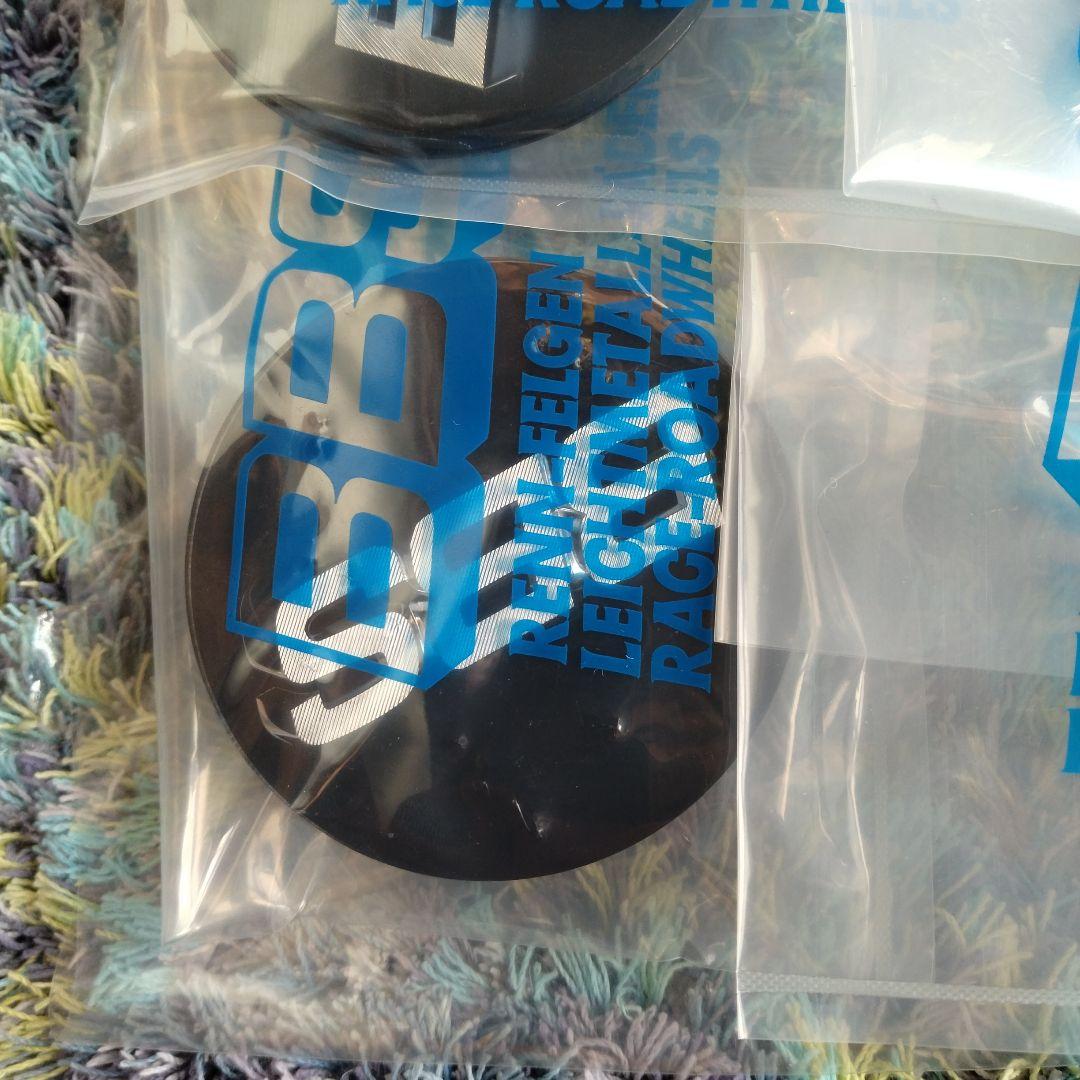 BBS.ホイールキャップのエンブレム3個