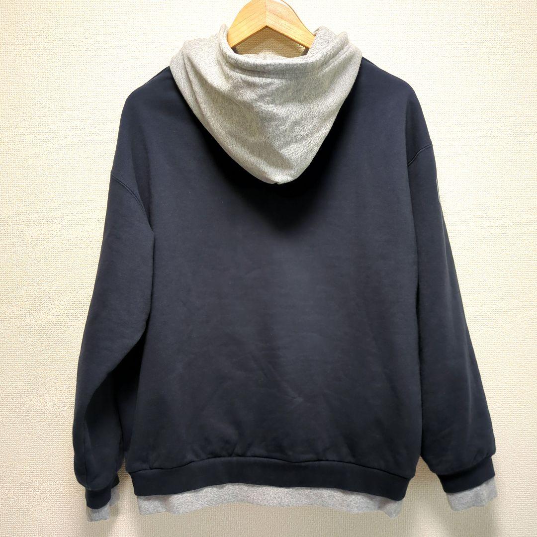 ROUGHANDSWELL ラフアンドスウェル パーカー ネイビー XL