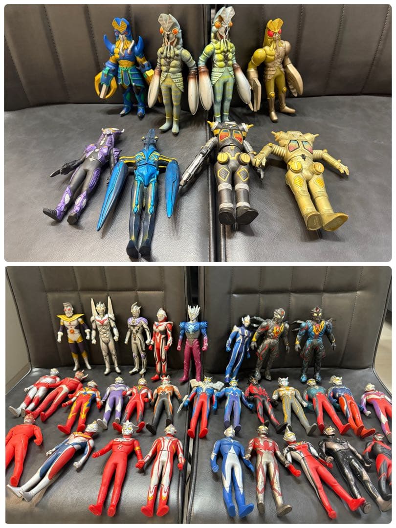 ウルトラマンフィギュア怪獣セット まとめ売り 計38体