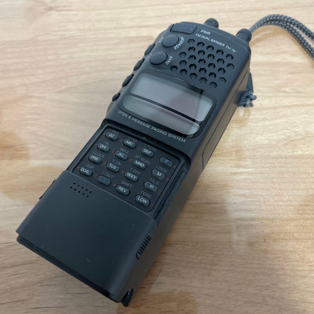 KENWOOD TH-78 144/430MHzデュアルバンド トランシーバー
