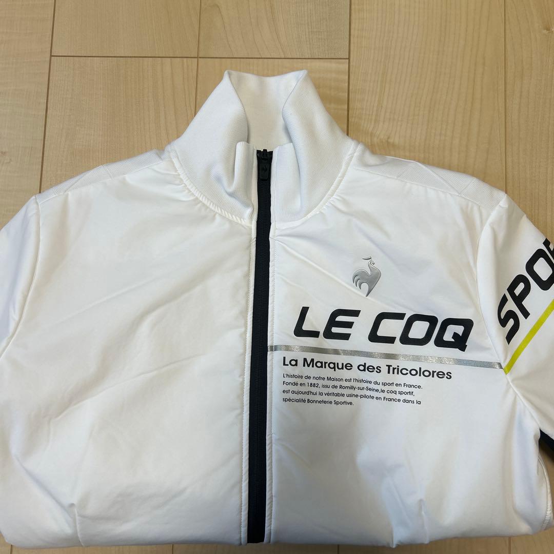 〈美品〉lecoq sportif ルコック ゴルフ ジャケット ブルゾン中綿入