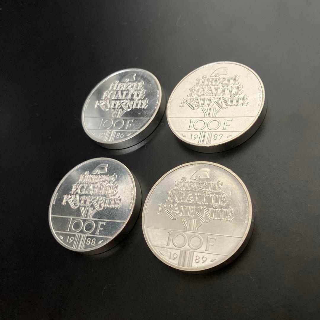 フランス　銀貨　ピエフォー