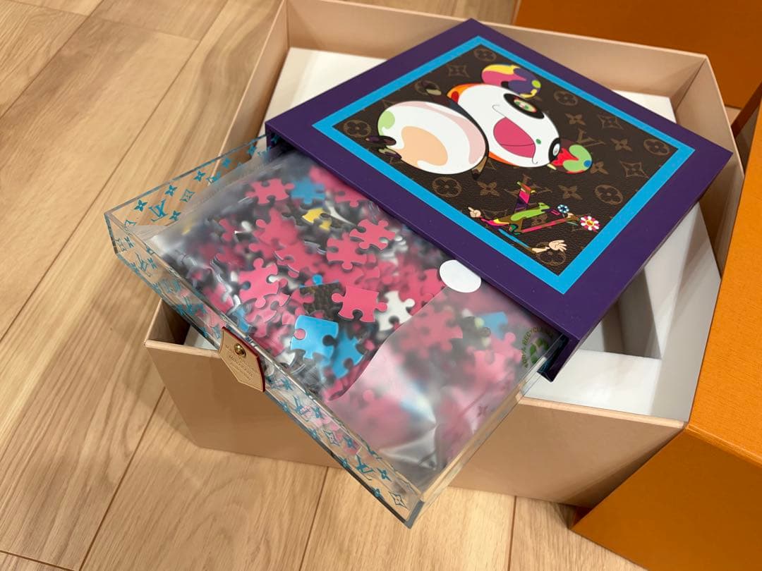 未使用 ルイ・ヴィトン 村上隆コラボ LV×TM ジグソーパズル GI1323