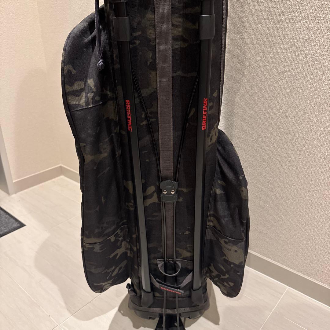 ブリーフィングゴルフキャディーバックCR-4#02 マルチカムブラック